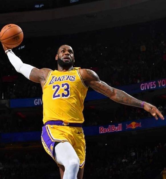 詹姆斯快攻得分占比登顶联盟 41岁仍显王者风范