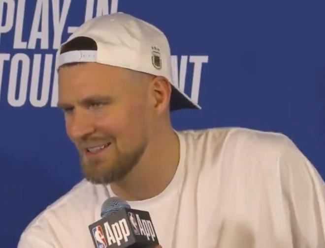 勇士力克快船 波尔津吉斯盛赞库里高光表现